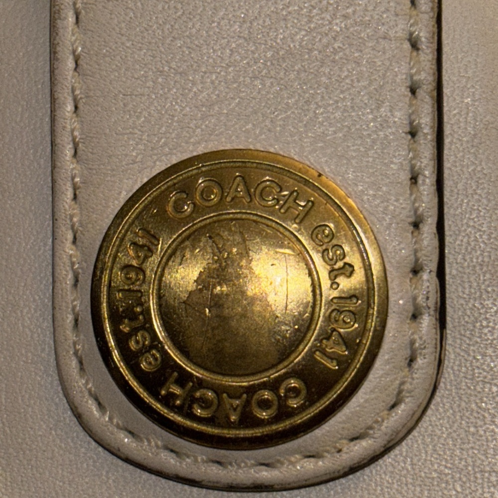 Coach monogram and Leather Wallet - Picture 8 of 9